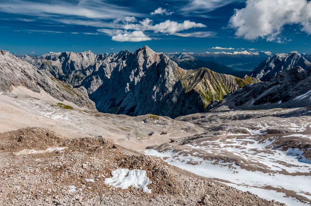 Südostblick vom Zugspitzplatt - neu