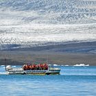 Südostisland, auf der Gletscherlagune Jökulsarlon