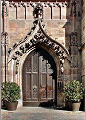 Südportal der Nikolauskirche in Meran