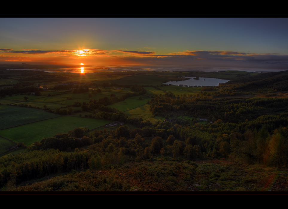 südschottland im morgenlicht