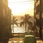 Südsee-Feeling beim Sonnenuntergang in Puerto Naos