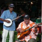 Südsee: Melanesische Straßenmusiker in Noumea, Neu-Kaledonien