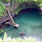 Südsee: Samoa- Schwimmen im Vulkankrater von To Sua Trench, Samoa