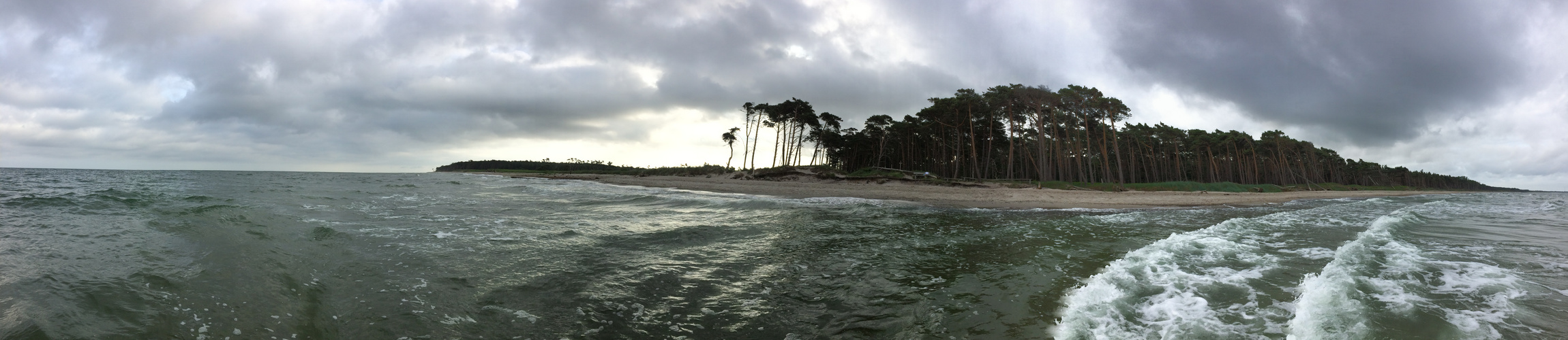 Südseeinsel am Weststrand