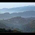 Südsteirische Landschaft am Morgen