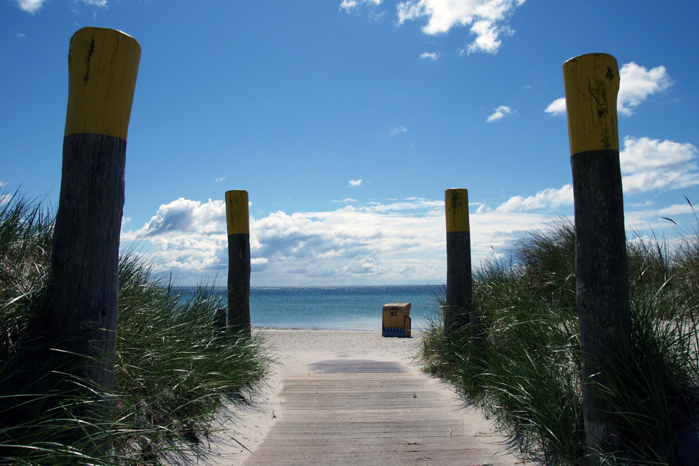 Südstrand auf Fehmarn