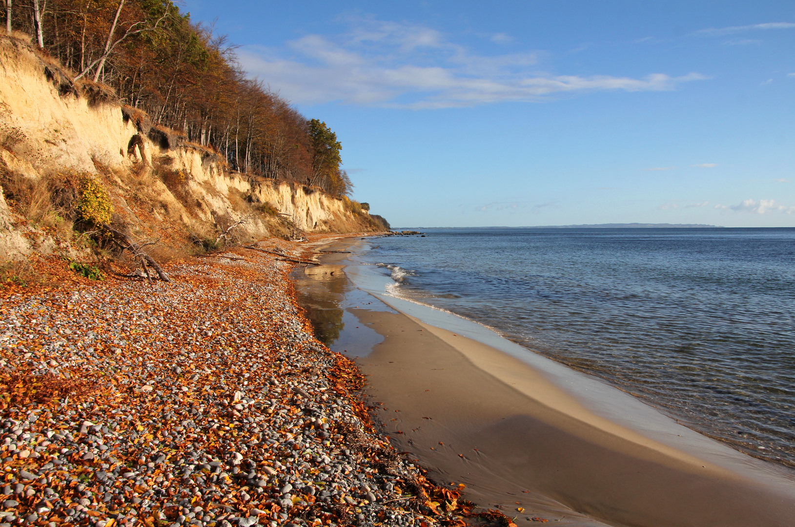 Südstrand im Herbst