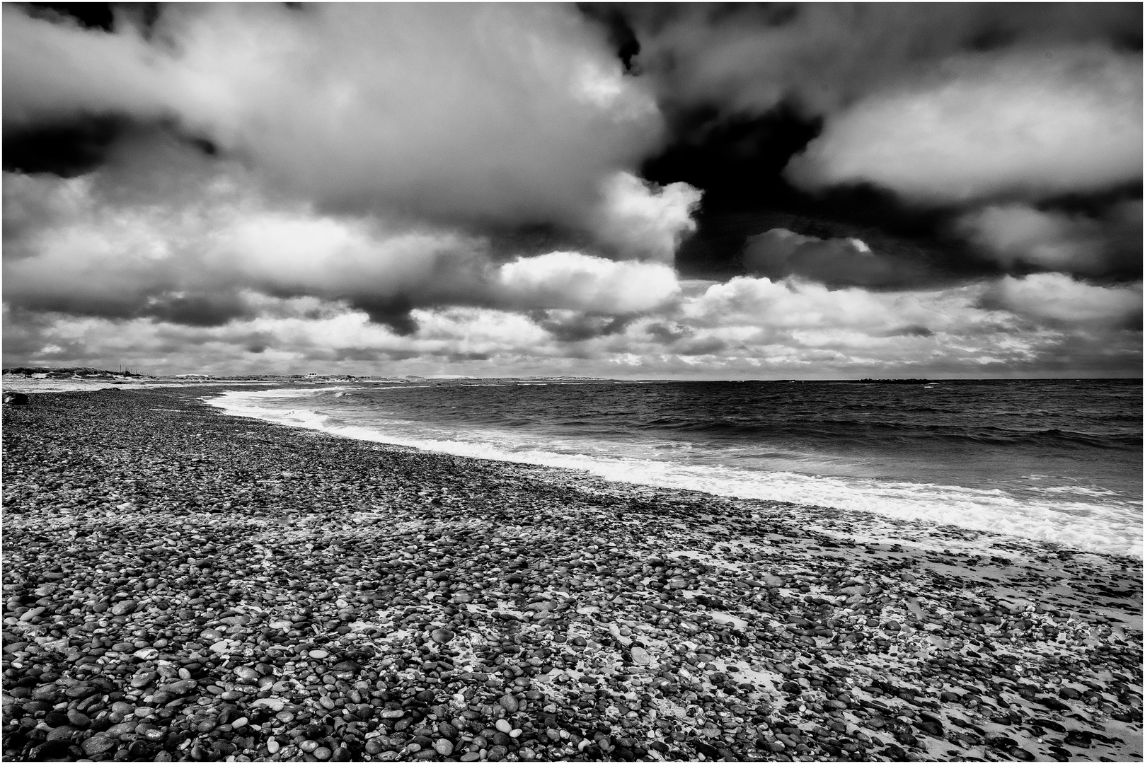 Südstrand im Winter