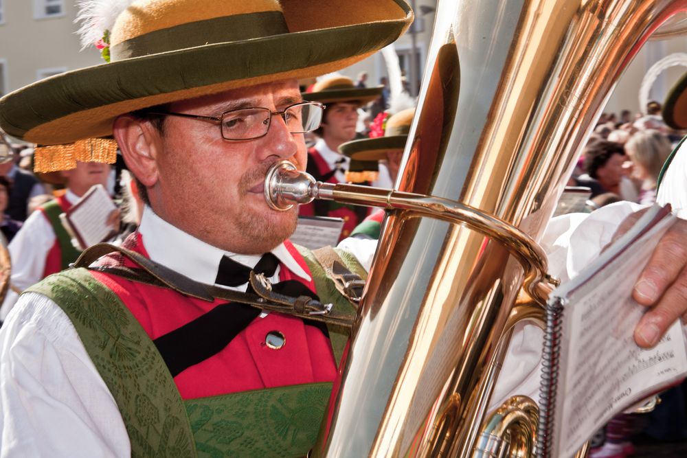 Südtirol - Apfelfest in Natz/Brixen - Musik muss sein!