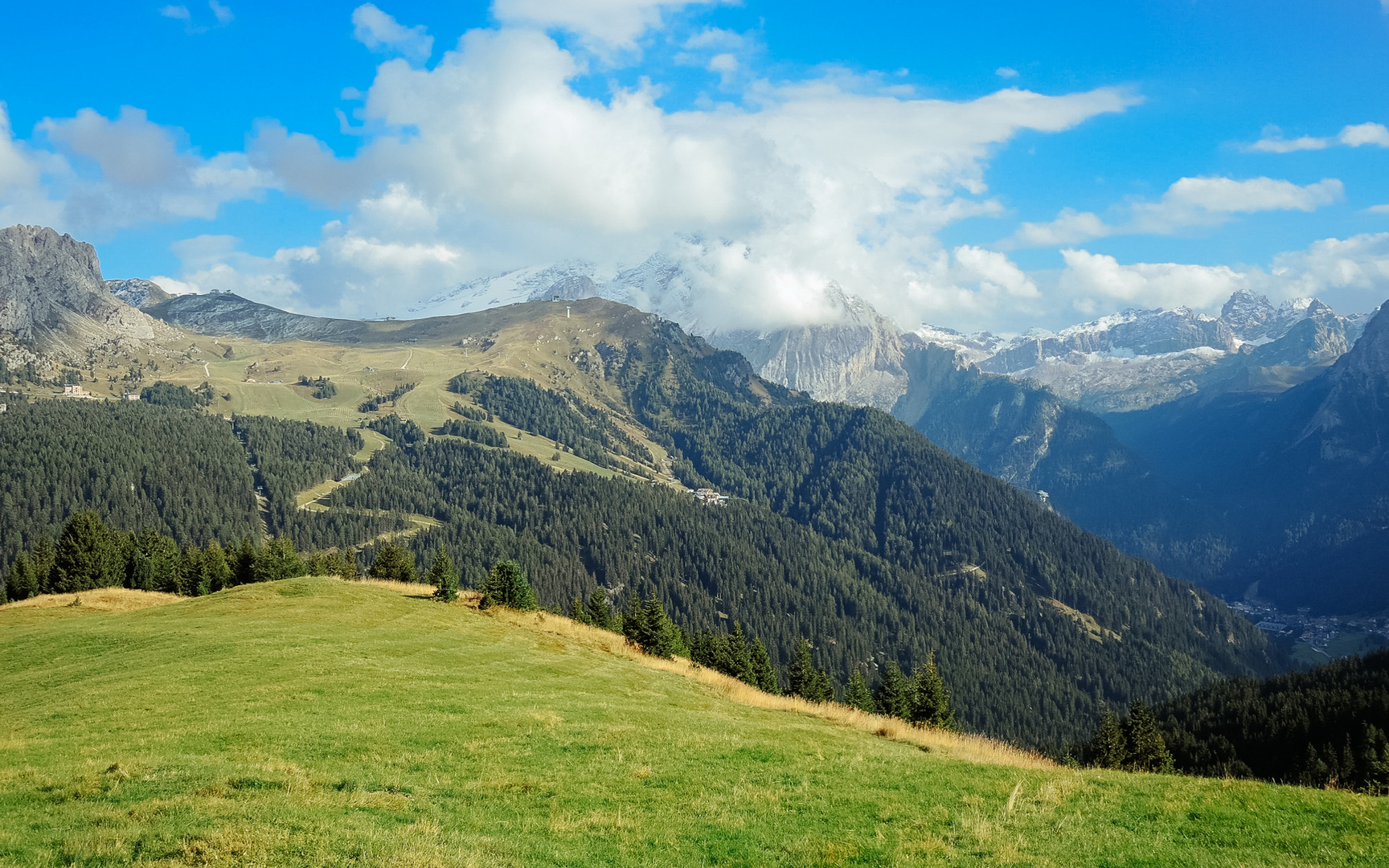 Südtirol Blick auf Marmolada 2015