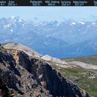 Südtirol: Die Ortler-Gruppe, vom Schlern aus gesehen