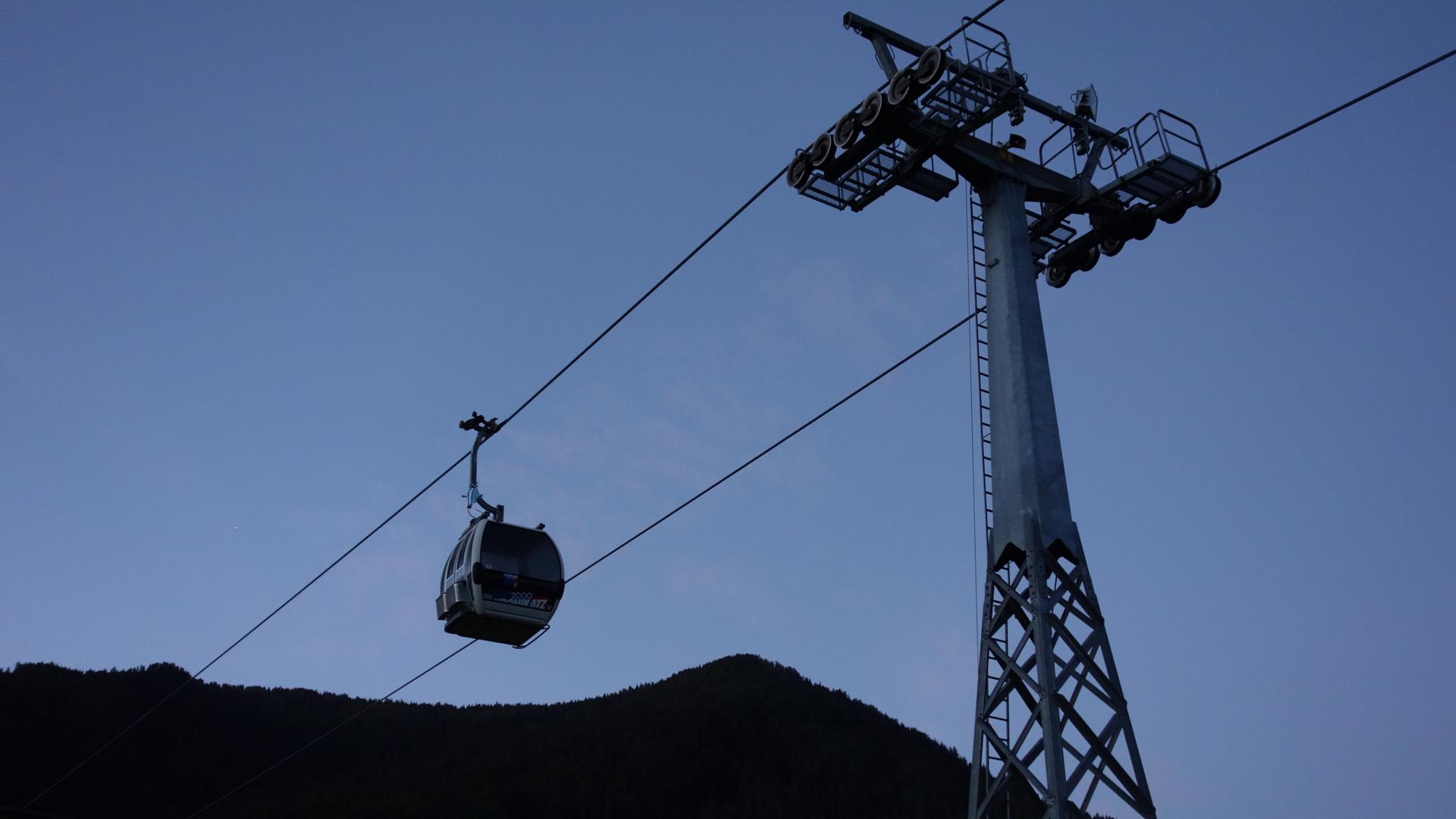 Südtirol Dolomiten, der Abend wollte kommen.