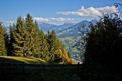 Südtirol - Dreikirchen/Brixen - Herbst über dem Eisacktal