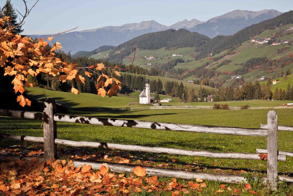 Südtirol - Geislergruppe - Parkplatz an der Geislergruppe