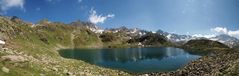 Südtirol, großer Schwarzsee (Nähe Timmelsjoch) - Panorama