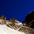 Südtirol: Kurz vor dem Grasleitenpass im Rosengarten …