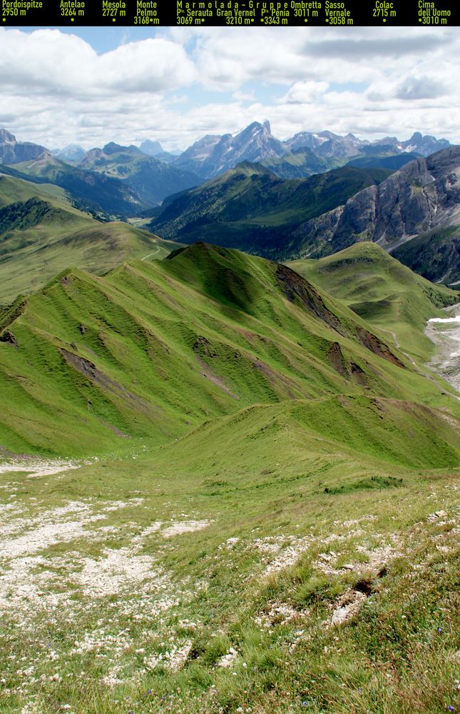 Südtirol: Marmolada et al …