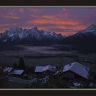 Südtirol - Morgenrot über Toblach