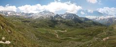 Südtirol, Panorama Nähe Timmelsjoch