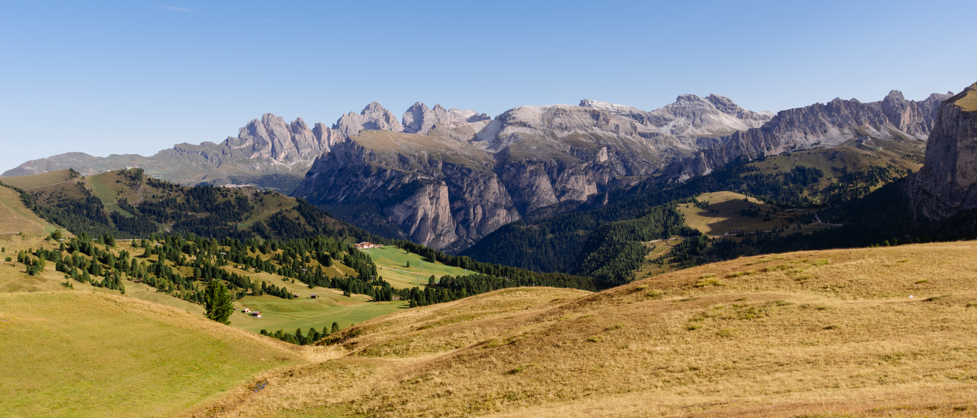 Südtirol von Sellapass nach Westen 2017