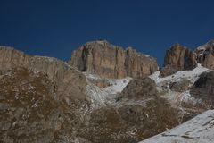 Südtiroler Berge Passo Pordoij 
