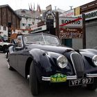 Südtirol/Lombardei: Jaguar XK 120 auf dem Stilfser Joch …