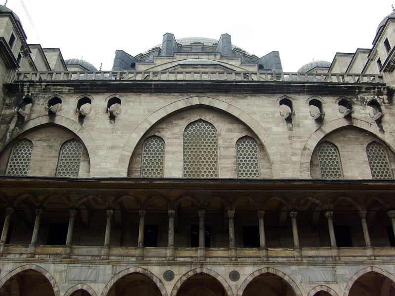 Süleymaniye 2/10: Die Fassade der Süleymaniye