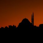 Süleymaniye-Moschee im Abendlicht [4]