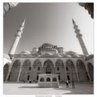 Süleymaniye-Moschee in Istanbul (Sepia-Version)