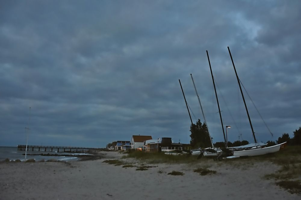 Süssauer Strand bei Tagesanbruch