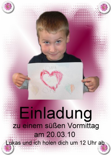 Süße Einladung