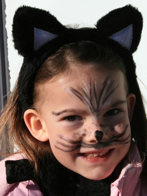 Susse Katze Beim Fasching Foto Bild Kinder Kinder Ab 2 Menschen Bilder Auf Fotocommunity