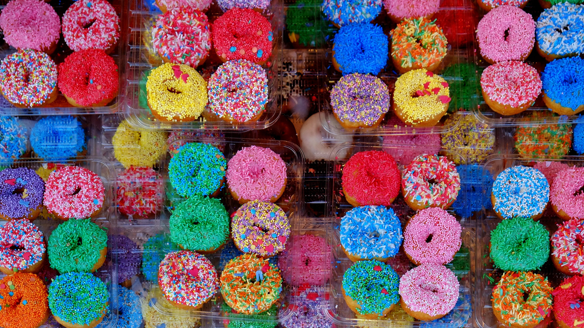 Süsse Versuchung - mini Donuts mit Grüssen von Frau Antje aus NL