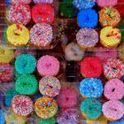 Süsse Versuchung - mini Donuts mit Grüssen von Frau Antje aus NL