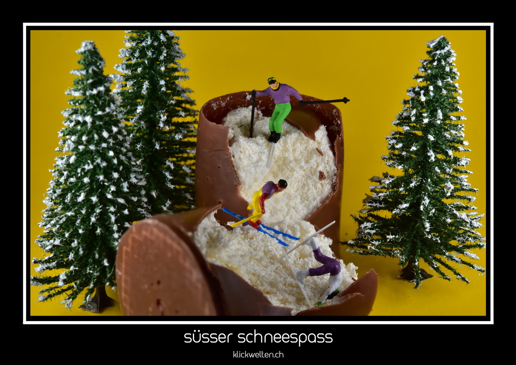 süsser schneespass