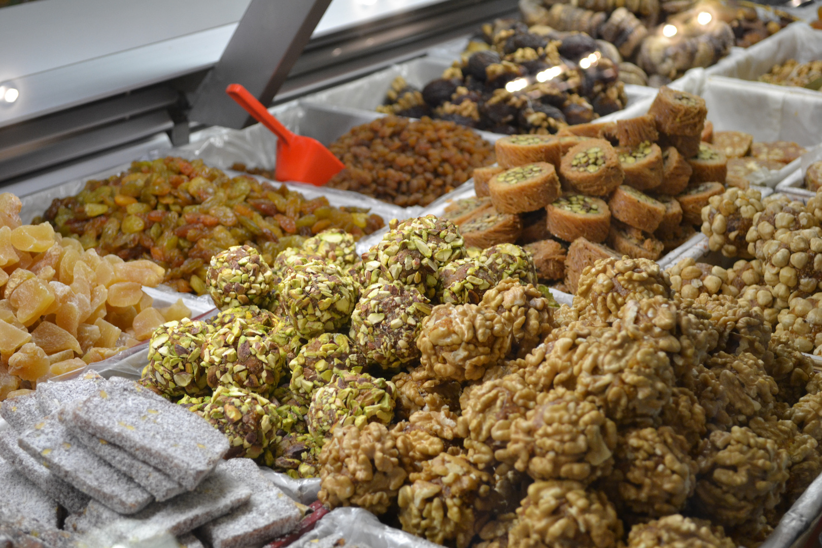 Süßes von der Kleinmarkthalle in Frankfurt