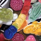 Süßigkeiten - mit Pastellkreide gemalt