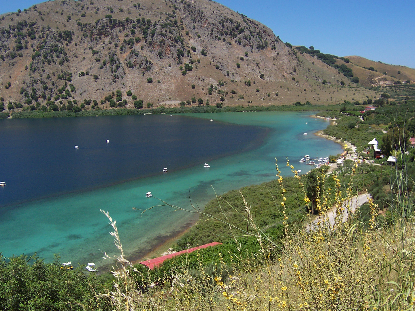 Süßwassersee auf Kreta 