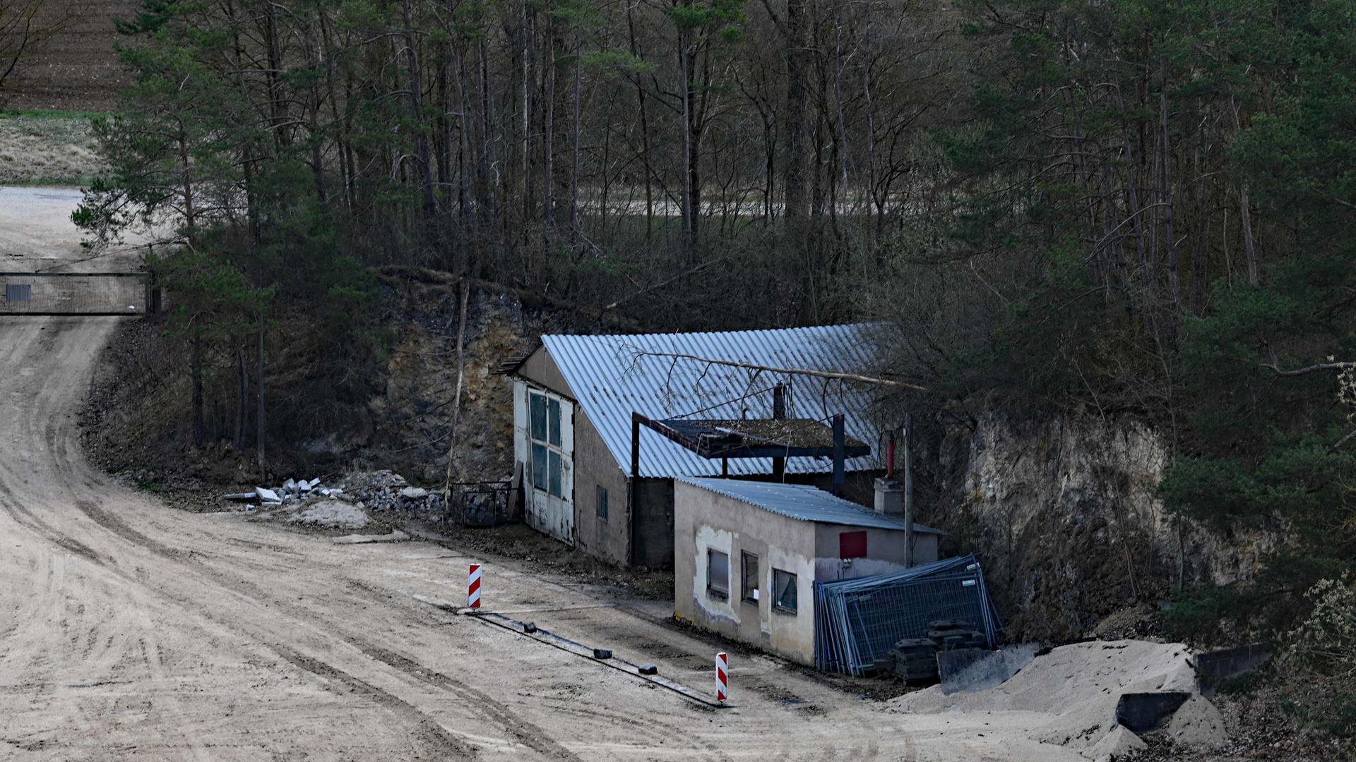 Suevitsteinbruch - La carrière de Suevits