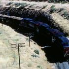 Sugar Beet Train der Southern Pacific at Tehachapi Area near Tunnel 2, CA