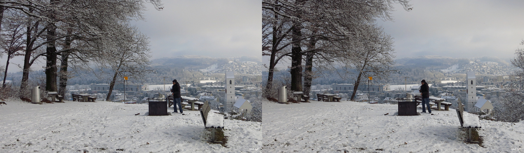 Suhrerkopf - Suhr Kt, AG Schweiz - 3D Kreuzblick