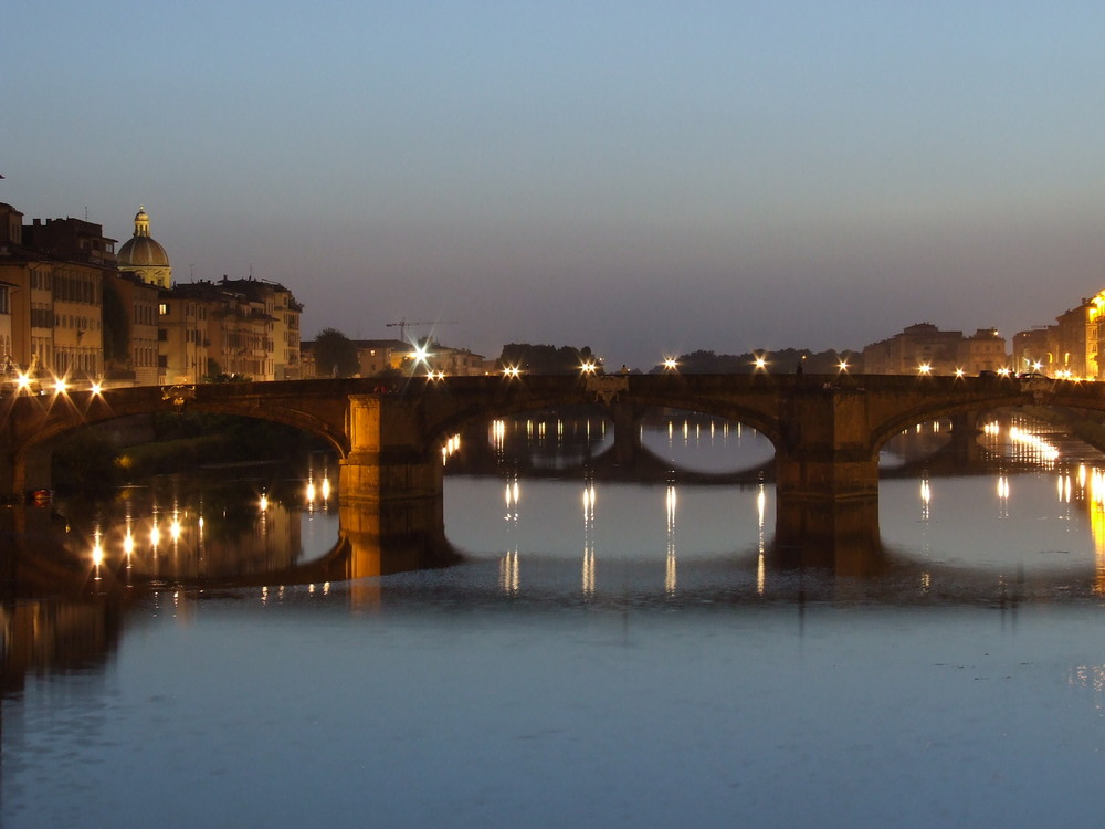 ...sui ponti di Firenze