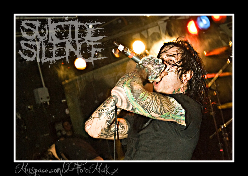 Suicide Silence  Mitch in Club Berlin Kato