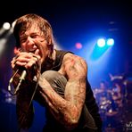 Suicide Silence - Mitch Lucker on the Never Say Die Tour 2011 in Leipzig WERK 2