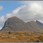 Suilven near the falls of Kirkaig