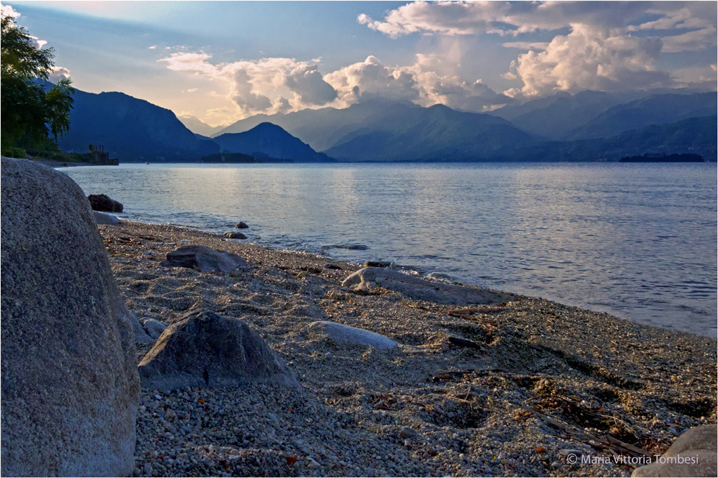 Sul finir del giorno a Stresa