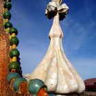 Sul tetto della Casa Batllò