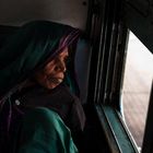 sul treno per Agra