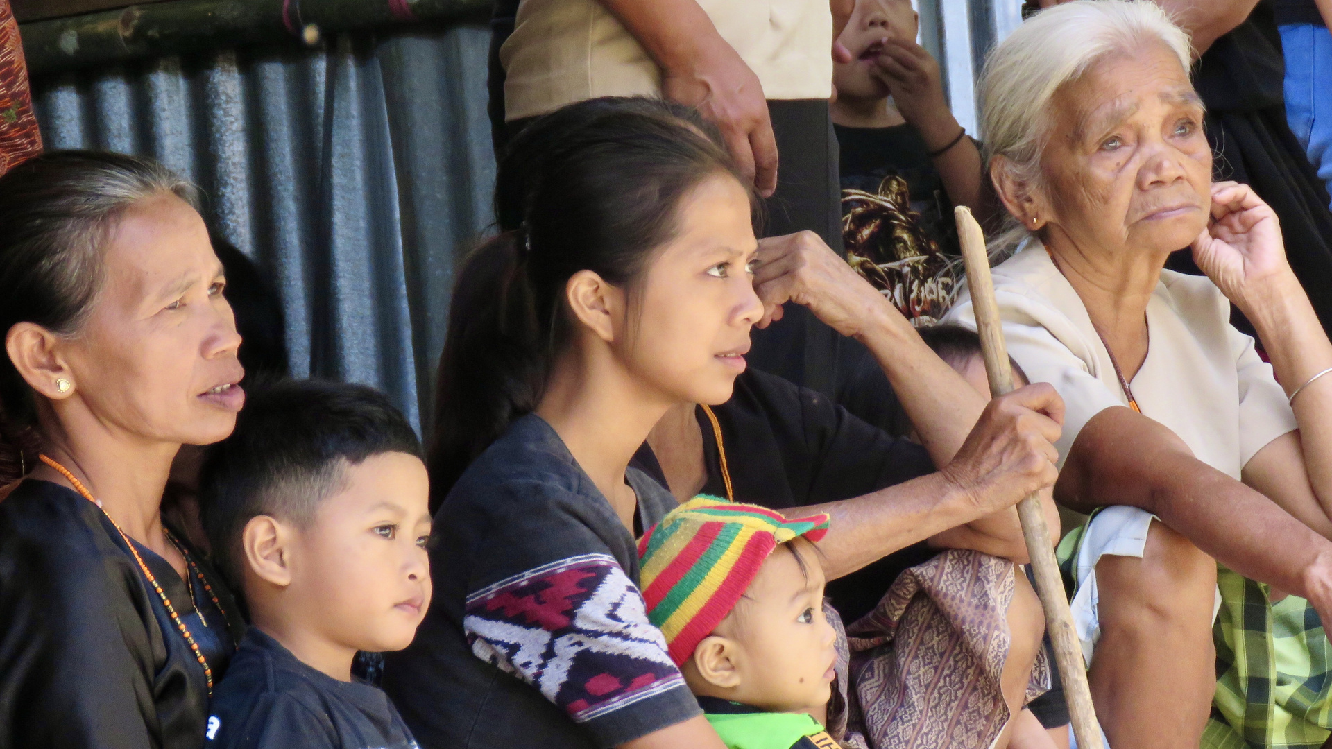 Sulawesi (2019), Toraja - Trauergemeinde