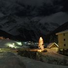 Sulden / Solda in Südtirol bei Nacht